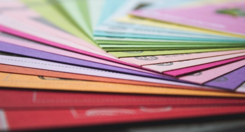 Rainbow File Folders
