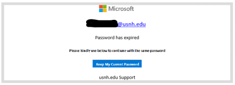 Fake Password Change